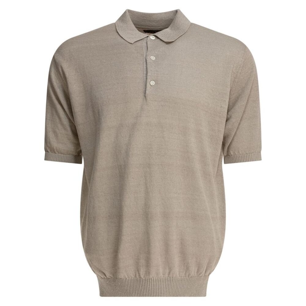 Beams Plus Hemp Polo Shirt Tag Size M Men